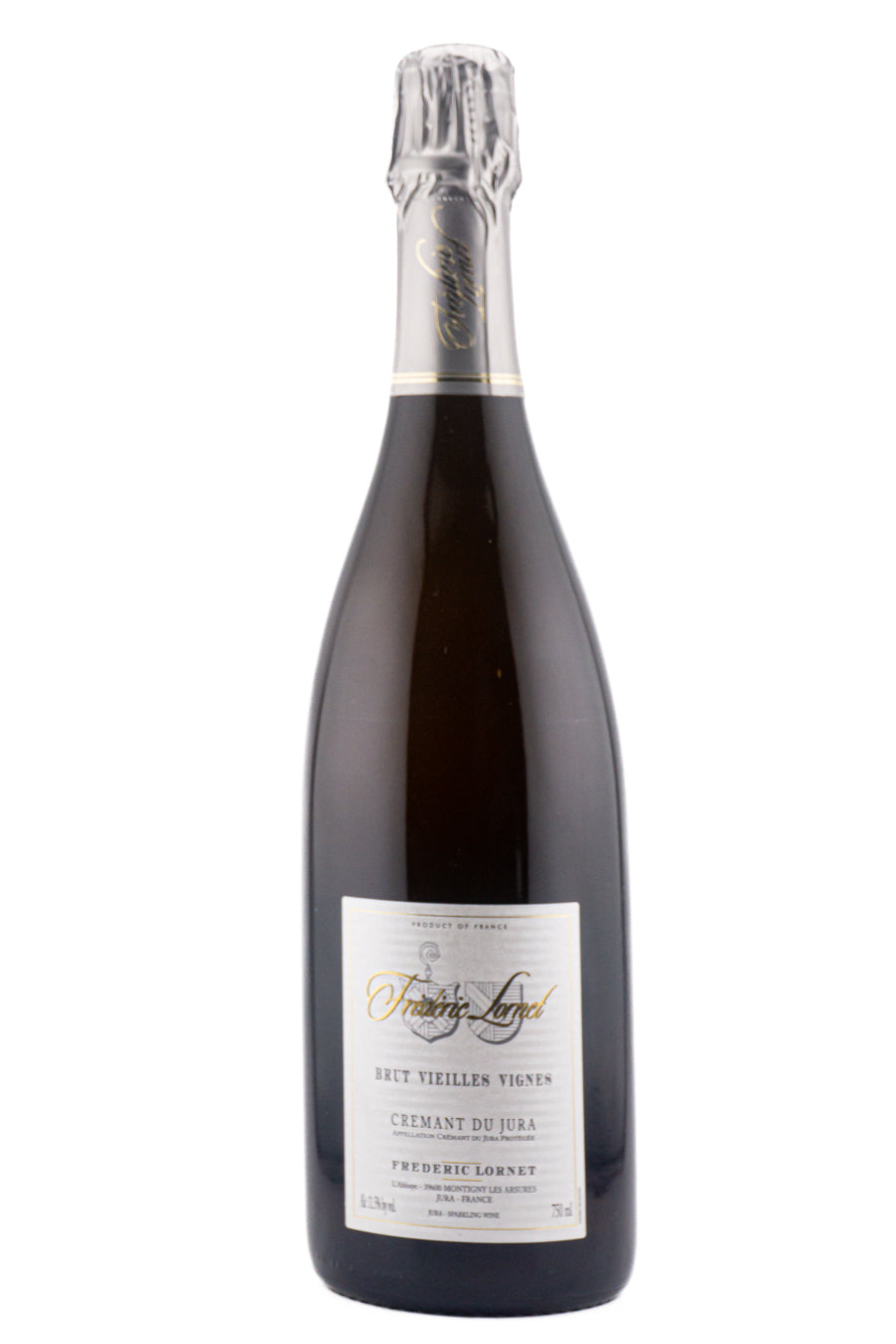 Frederic Lornet Cremant du Jura Brut Vieilles Vignes NV – Liner