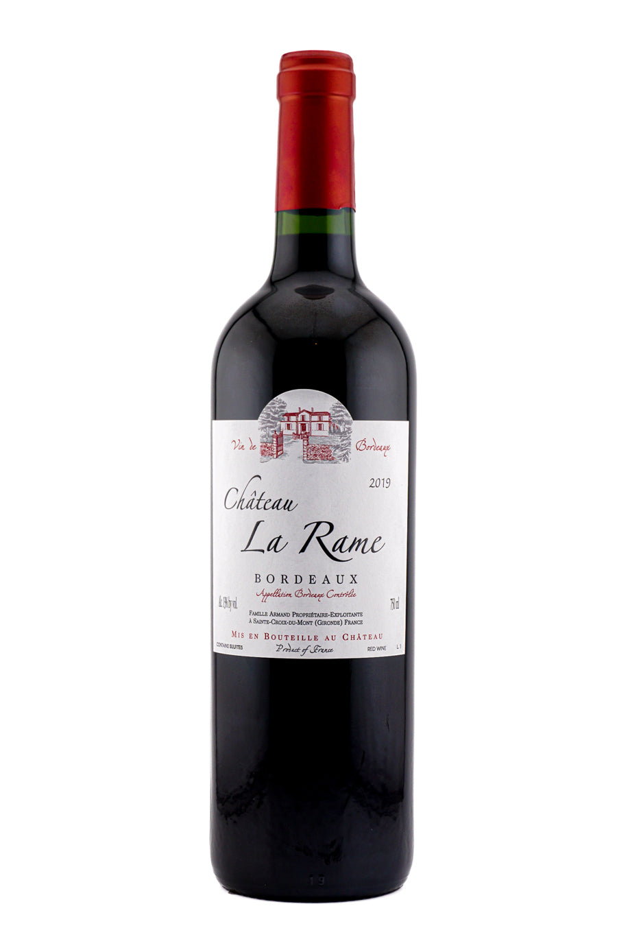ワイン La Ricmlma Chateau La Rame Bordeaux Rouge 2019 – Liner & Elsen