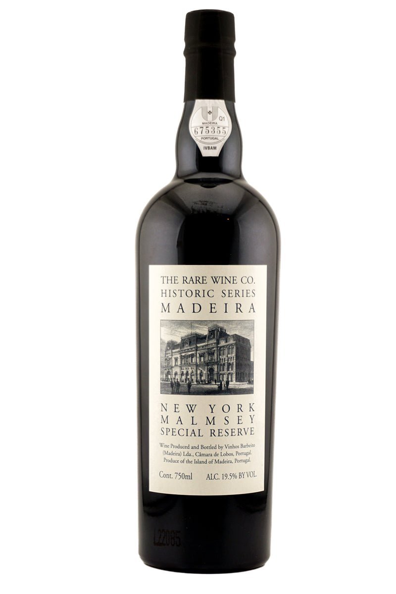 Rare Wine Co. Madeira Historic Series New York Malmsey Special Reserve