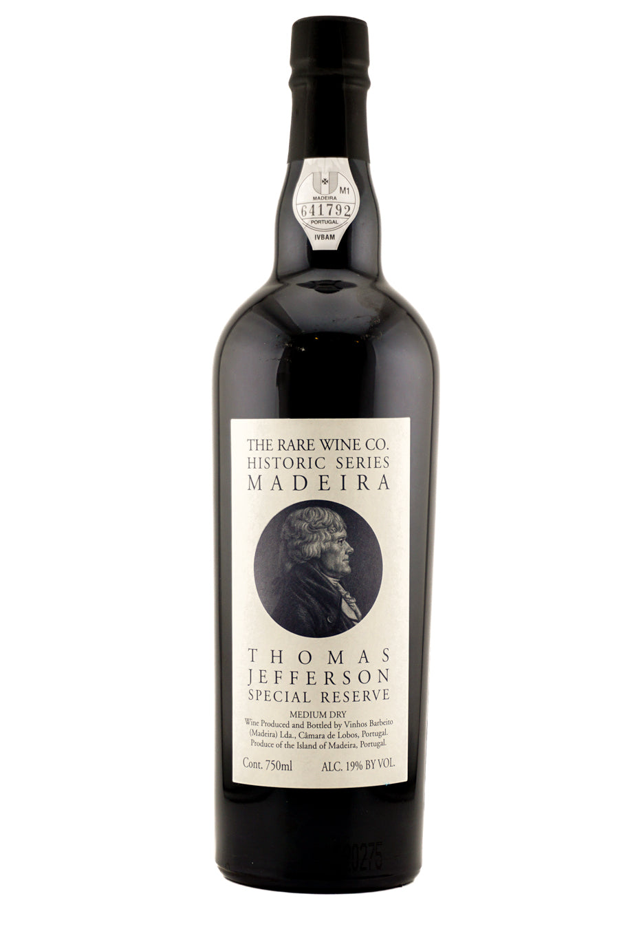 Rare Wine Co. Madeira Historic Series Thomas Jefferson Special