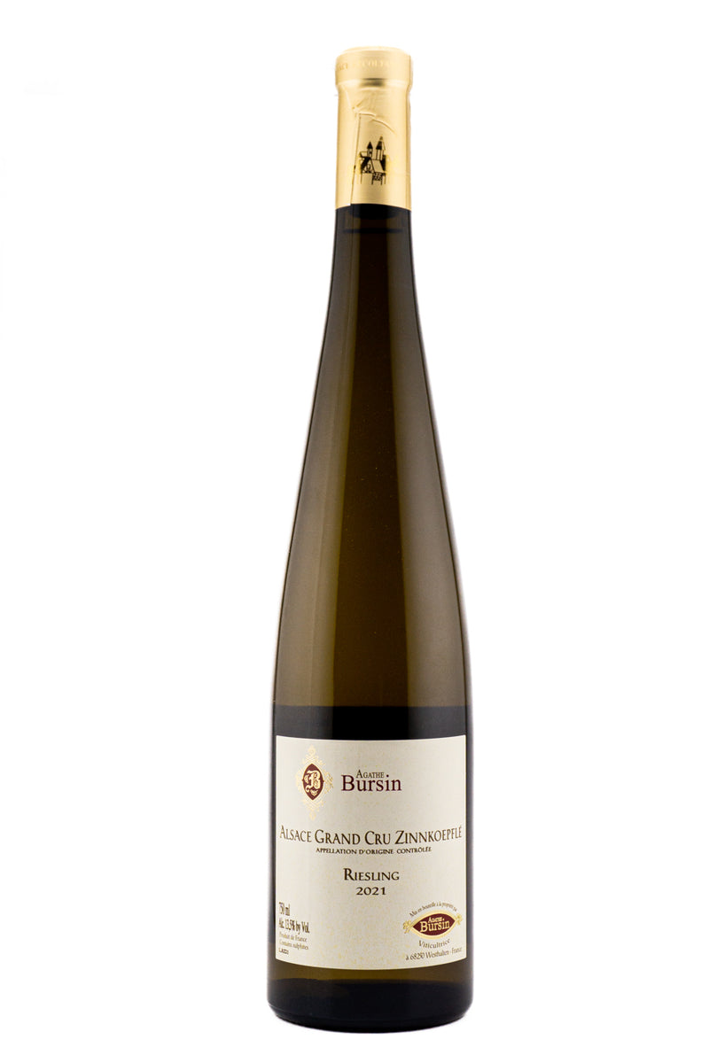 Agathe Bursin Alsace Grand Cru Riesling Zinnkoepfle 2021