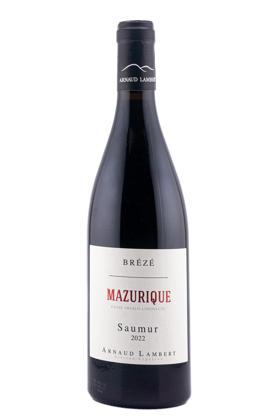 Arnaud Lambert Saumur Rouge Mazurique 2023 – Liner & Elsen