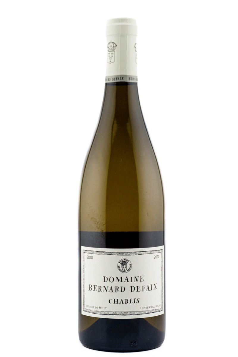 Bernard Defaix Chablis Cuvee Vieilles Vigne Terroir de Milly 2020