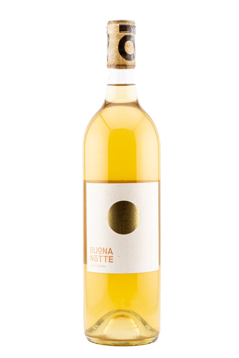 Buona Notte Hillside Vineyard White Wine Panna Cotta 2022 Liner Elsen buona-notte-hillside-vineyard-white-wine-panna-cotta-2022-liner-elsen