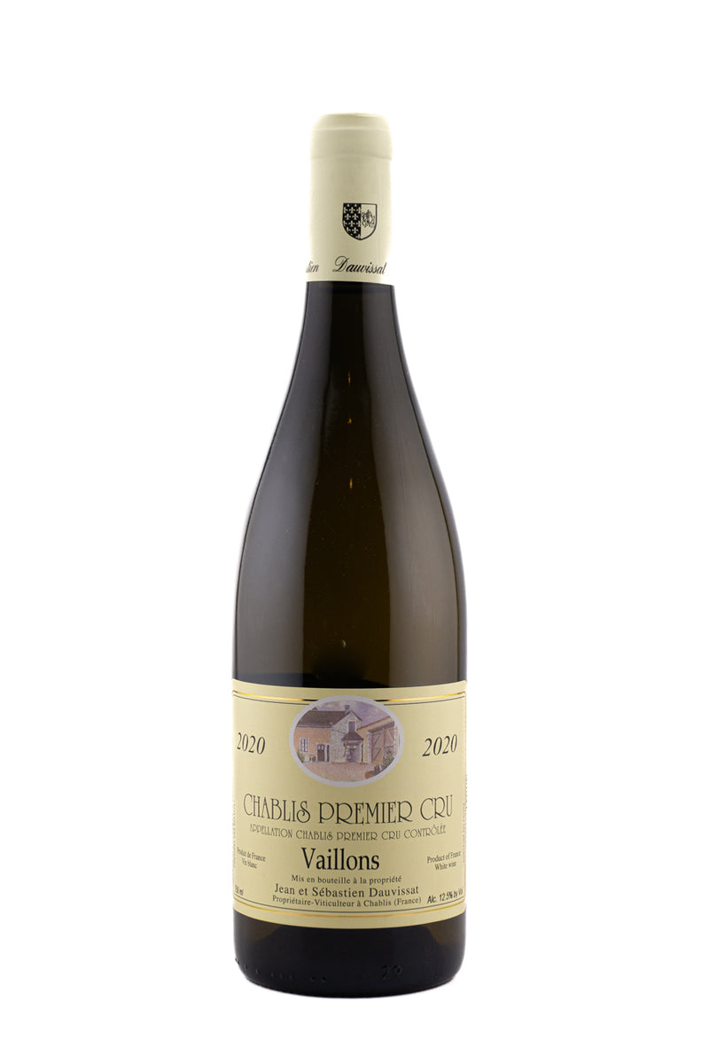 Jean et Sebastien Dauvissat Chablis Premier Cru Vaillons 2020