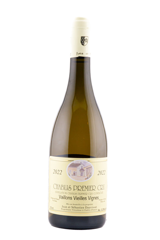 Caves Jean et Sebastien Dauvissat Chablis Premier Cru Vaillons Viellilles Vignes 2022
