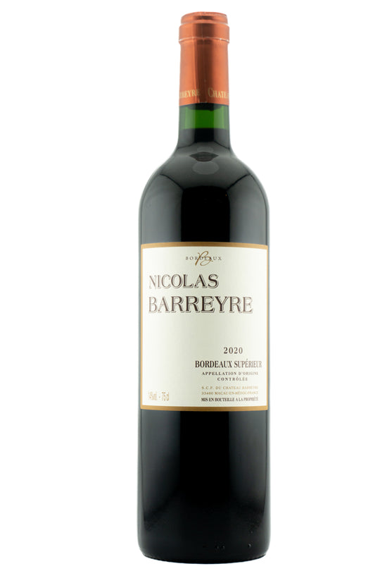 Chateau Barreyre Bordeaux Superieur Nicholas Barreyre 2020
