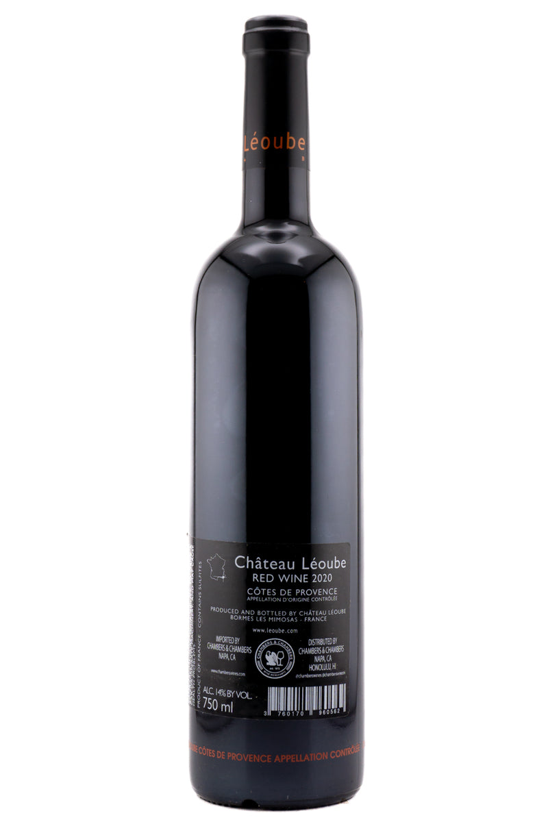 Chateau Leoube Cotes de Provence Rouge de Leoube 2020