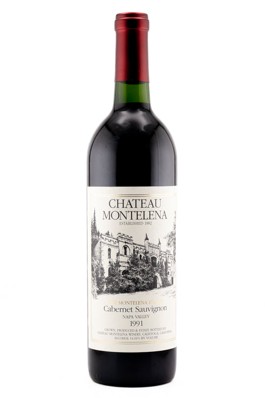 Chateau Montelena Napa Valley Estate Cabernet Sauvignon 1991