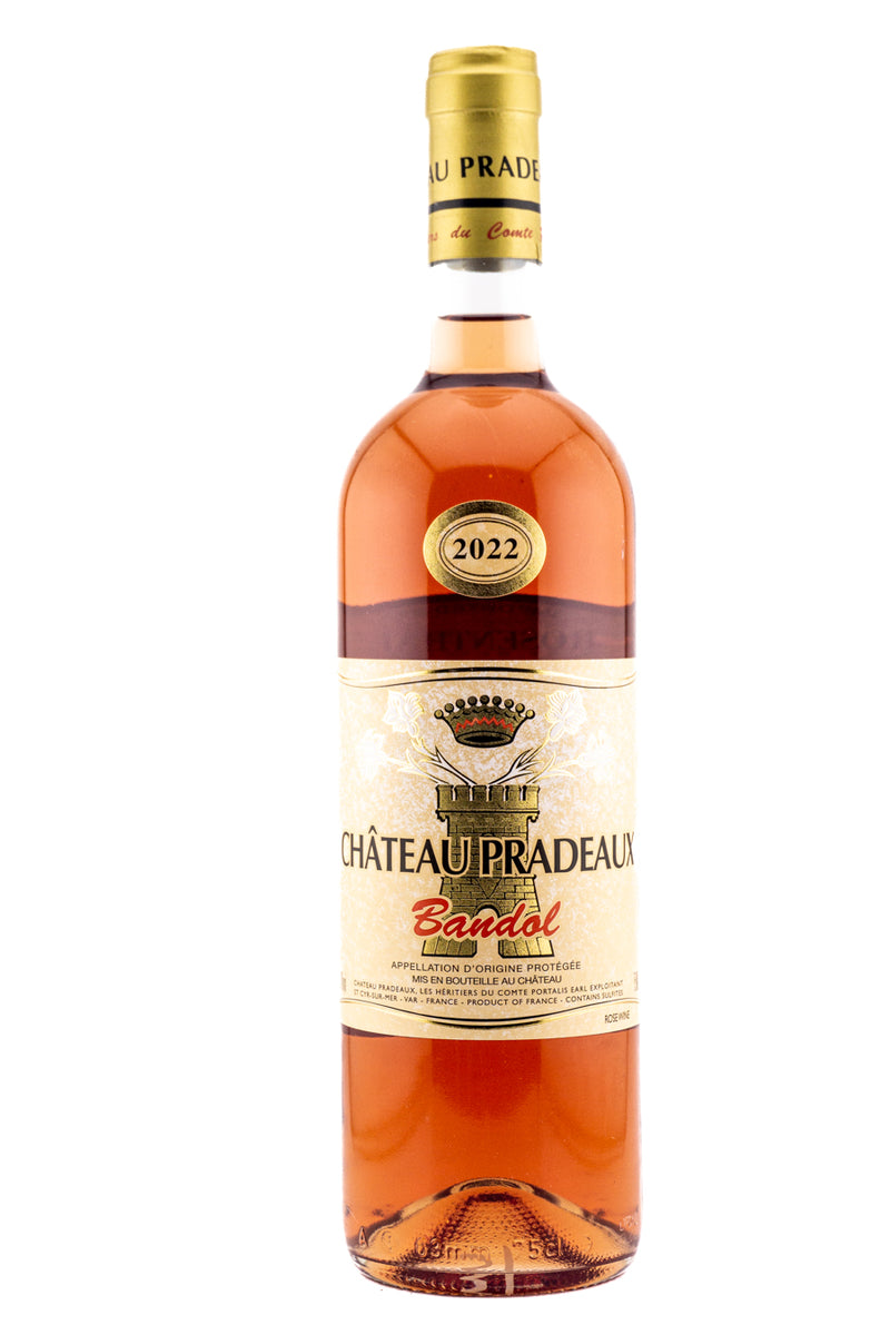 Chateau Pradeaux Bandol Rose 2022