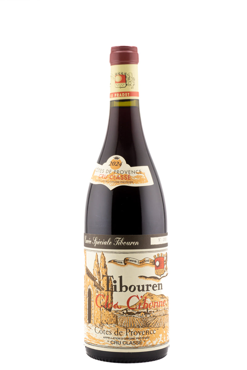 Clos Cibonne Cotes de Provence Rouge Cuvee Speciale Tibouren 2024