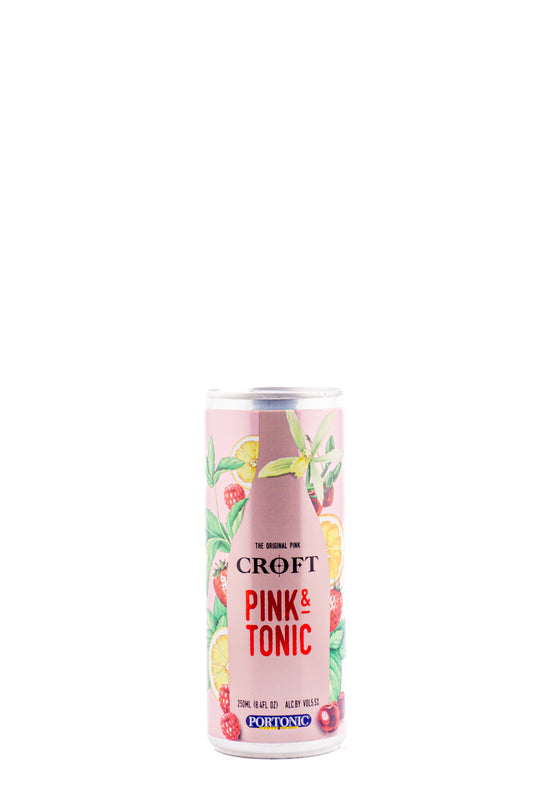 Croft Pink and Tonic Can - 250 ml