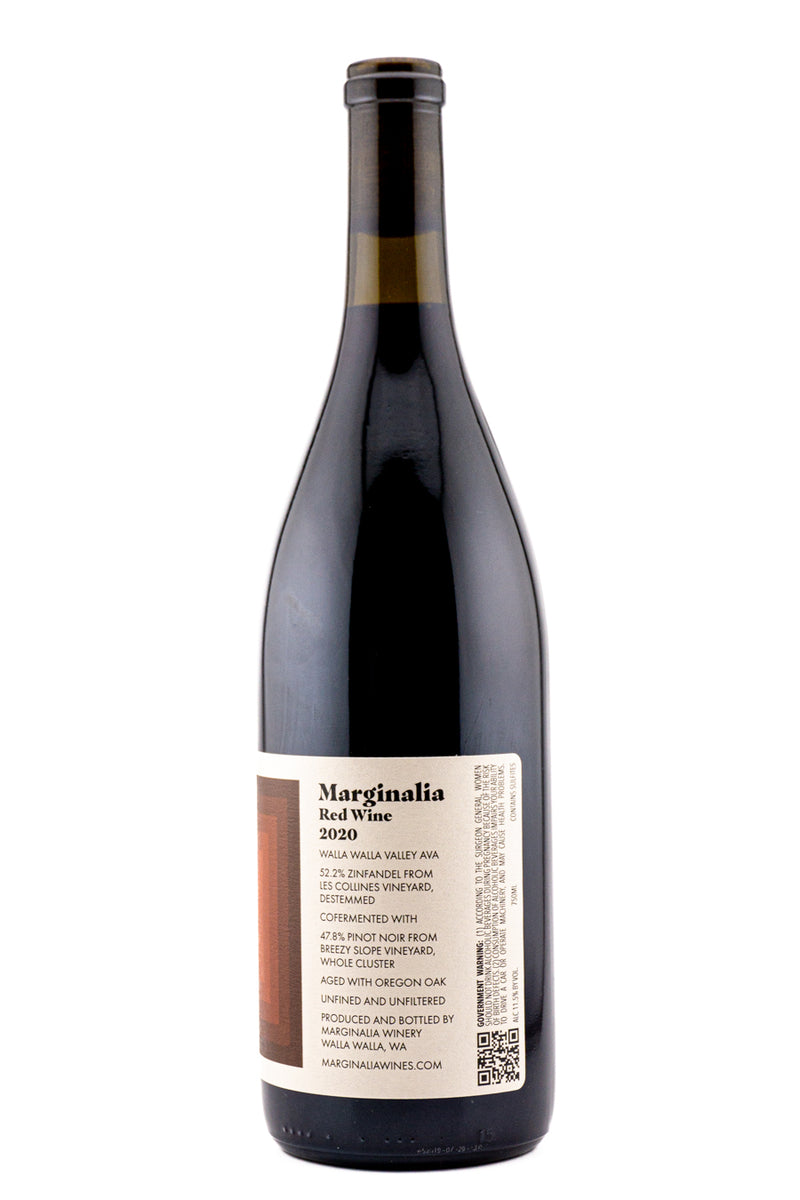 Marginalia Walla Walla Red Wine 2020