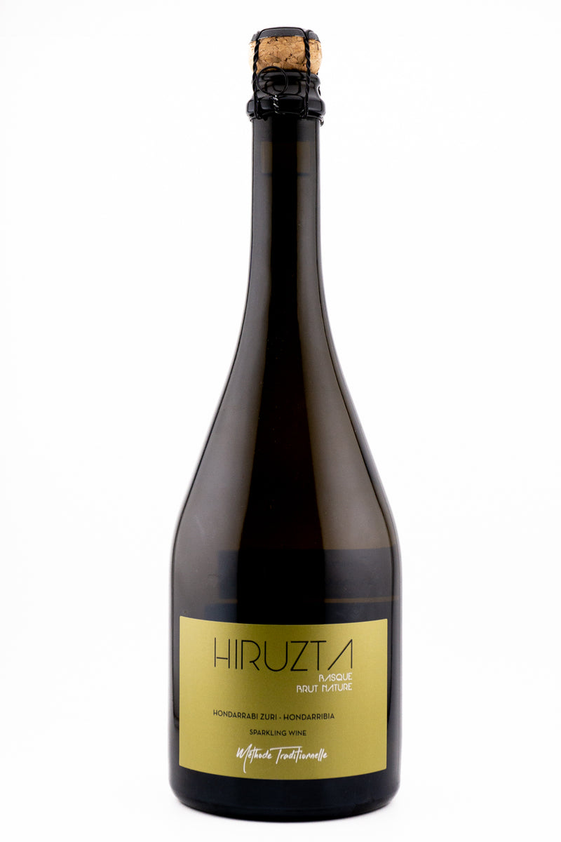 Hiruzta Getariako Txakolina Basque Brut Nature Blanc NV