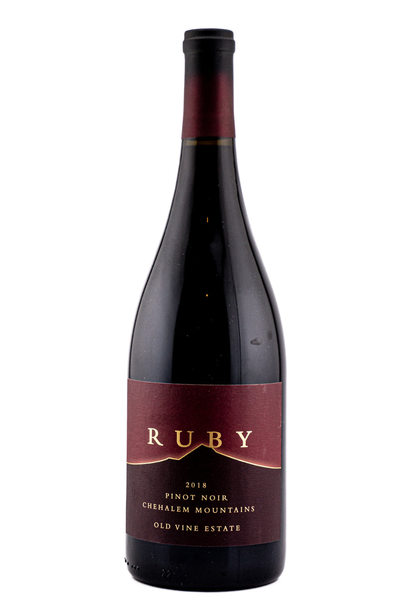Ruby Vineyard Chehalem Mountains Pinot Noir Old Vines Estate 2018