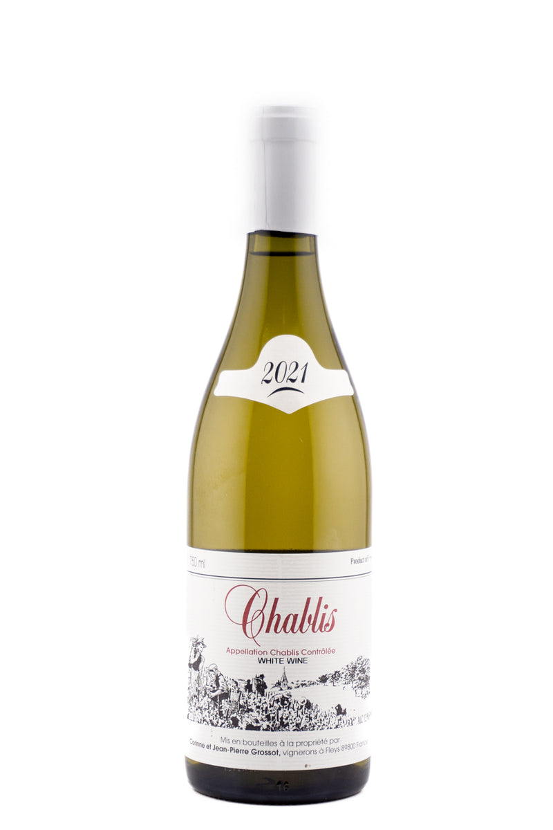 Corinne et Jean Pierre Grossot Chablis 2021