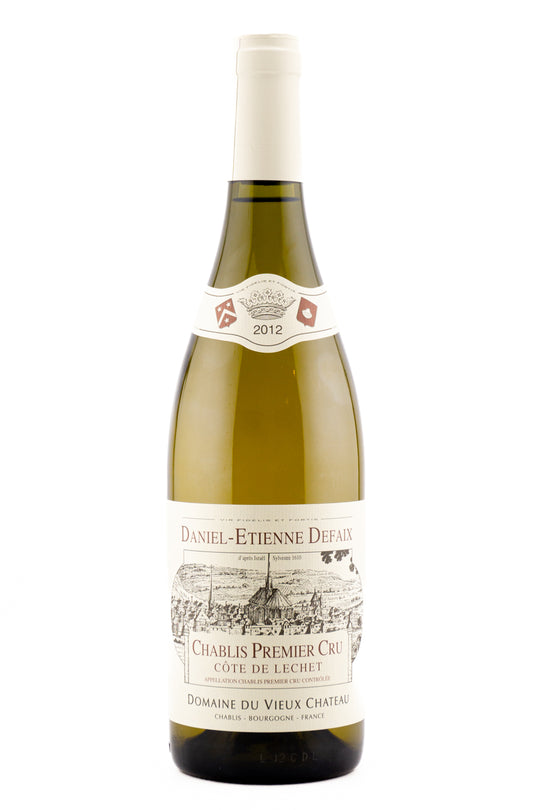 Daniel Etienne Defaix Chablis Premier Cru Cote de Lechet 2012