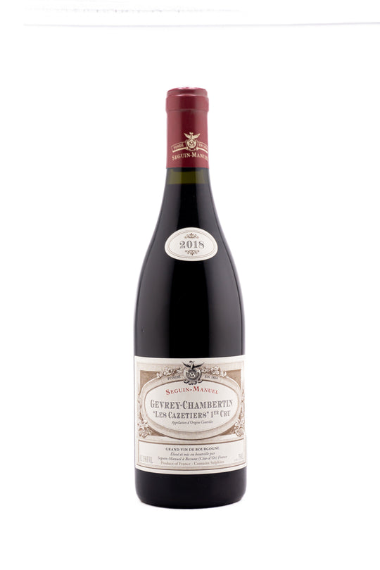 Domaine Seguin Manuel Gevrey Chambertin Premier Cru Les Cazetiers 2018