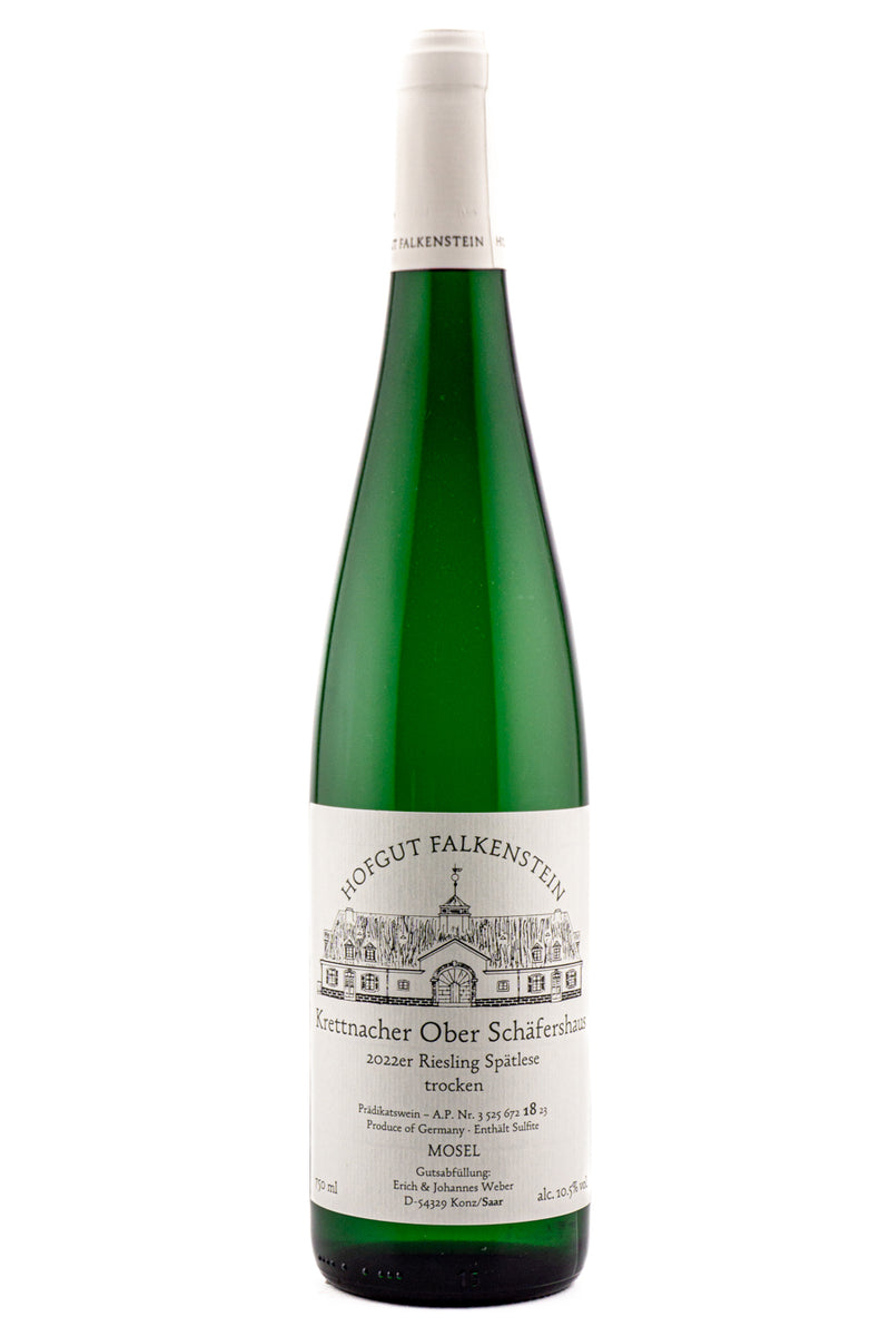 Falkenstein Krettnacher Ober Schafershaus Riesling Spatlese Trocken Lorenz Manni AP18 2022