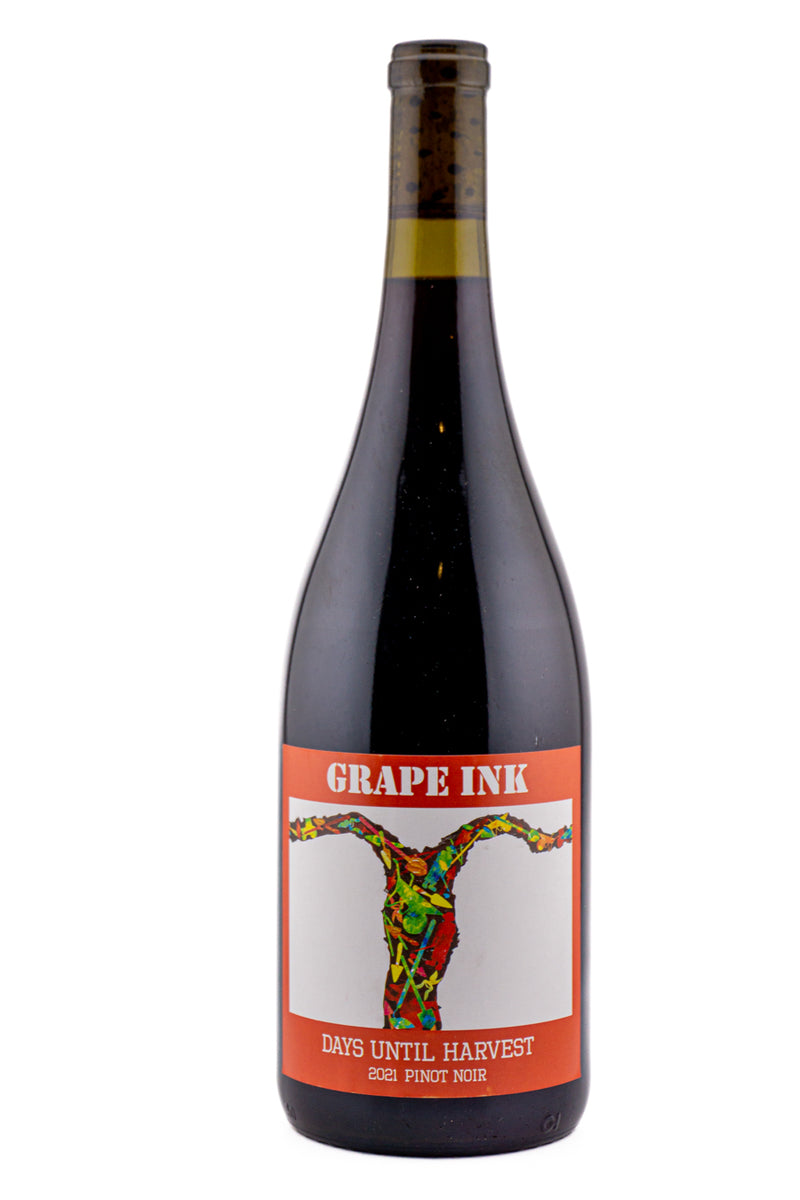 Grape Ink Willamette Valley Pinot Noir Days Until Harvest 2021