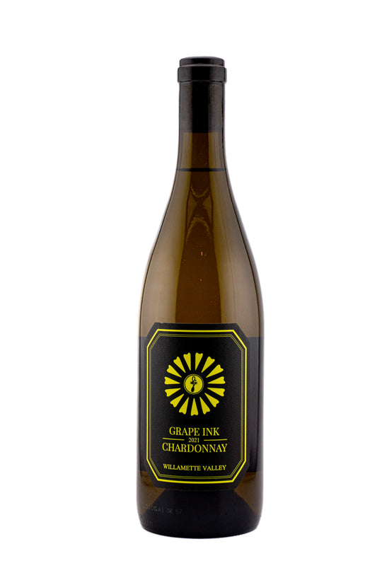 Grape Ink Wines Willamette Valley Chardonnay Flower Power 2021