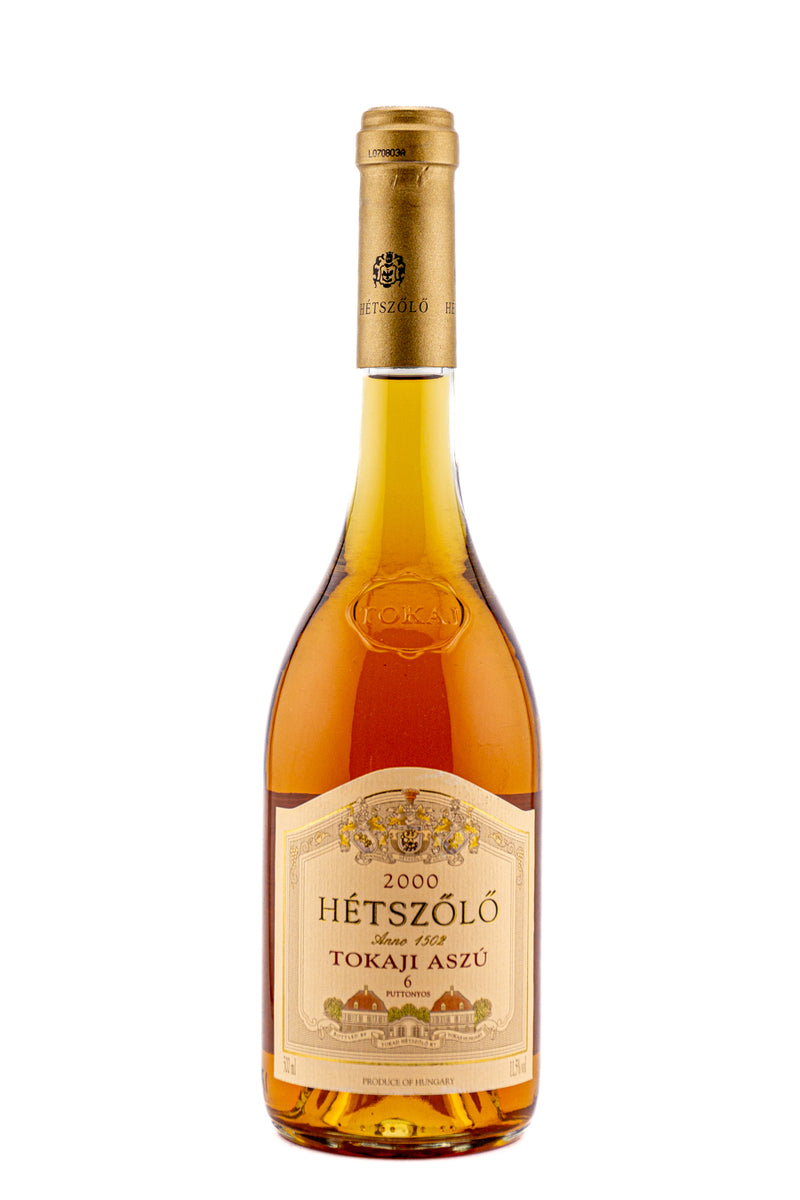 Hetszolo Tokaji Aszu 6 Puttonyos 2000 - 500 ml