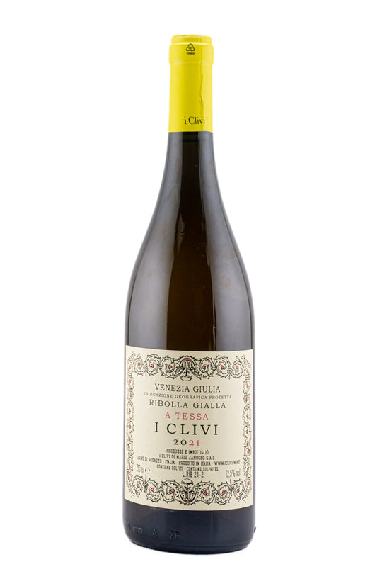I Clivi Venezia Giulia Ribolla Gialla A Tessa 2021