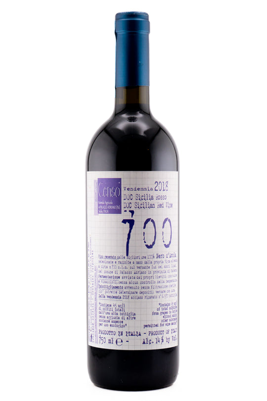 Il Censo 700 Sicilia Rosso 2018