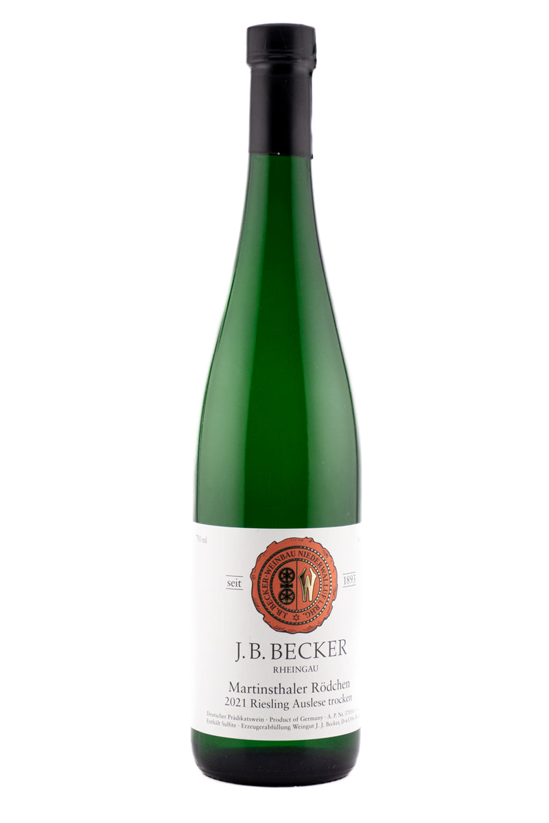 JB Becker Martinsthaler Rodchen Riesling Auslese Trocken 2021