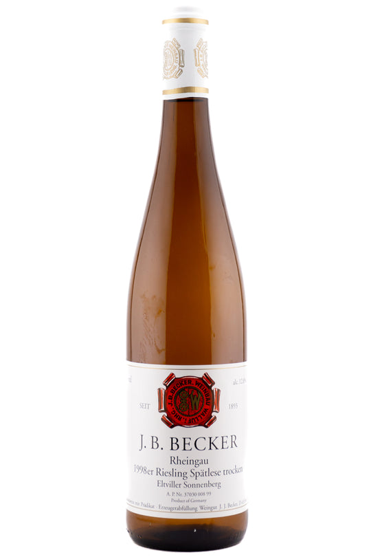 JB Becker Rheingau Eltviller Sonnenberg Riesling Spatlese Trocken 1998
