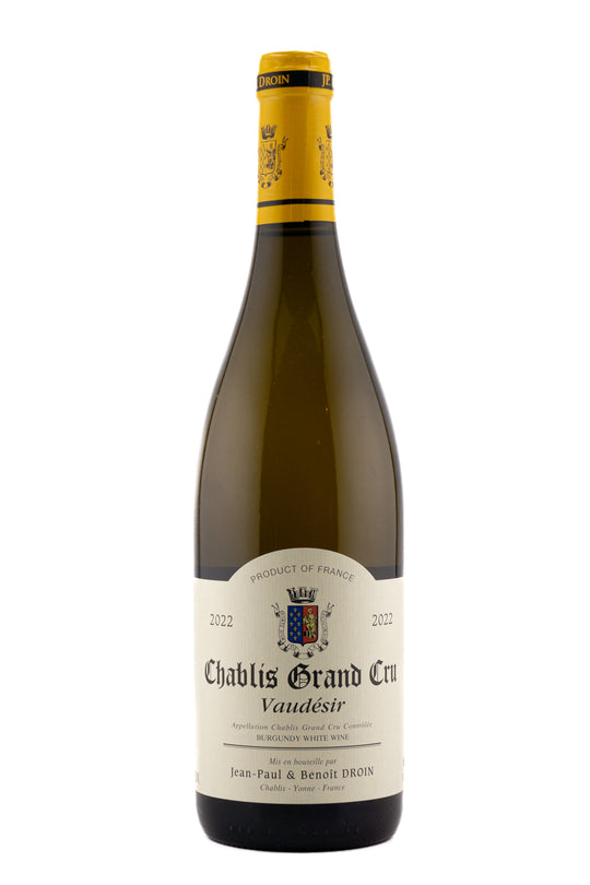 Jean Paul & Benoit Droin Chablis Grand Cru Vaudesir 2022