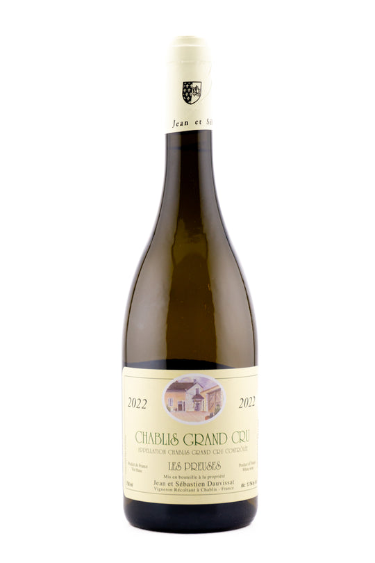 Jean & Sebastien Dauvissat Chablis Grand Cru Les Preuses 2022