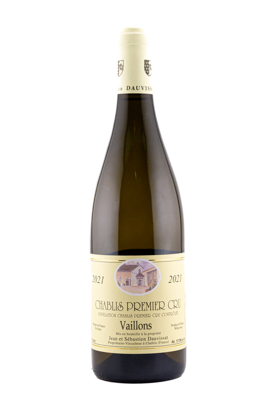 Jean et Sebastien Dauvissat Chablis Premier Cru Vaillons 2021