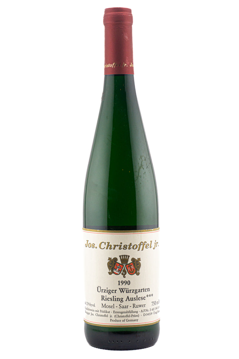 Jos. Christoffel Jr. Urziger Wurzgarten Riesling Auslese *** 1990