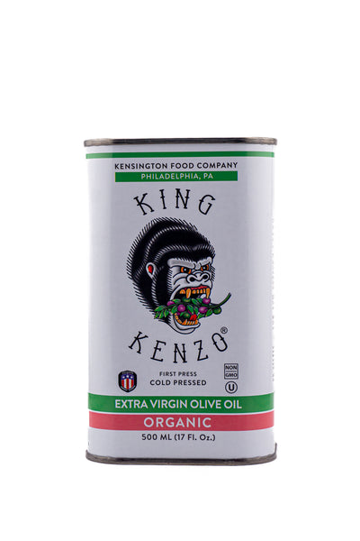 King Kenzo Organic Extra Virgin Olive Oil Tin