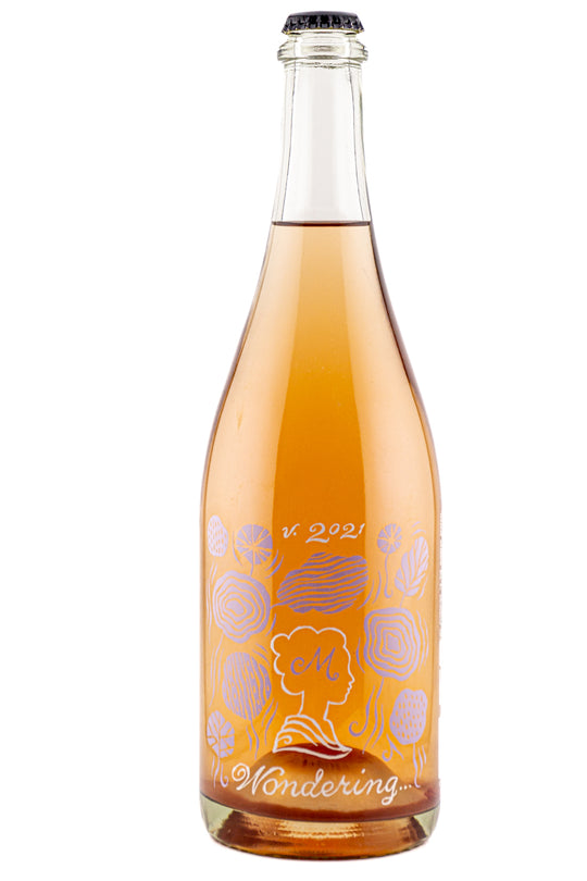 Kivelstadt Cellars Wood Road Vineyard Sparkling Pinot Noir Rose Wondering 2021