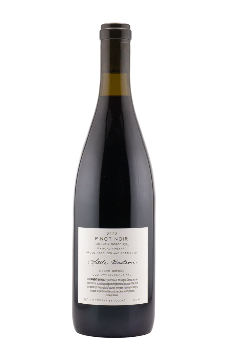 Little Bastions Columbia Gorge Pinot Noir Icy Road Vineyard 2022