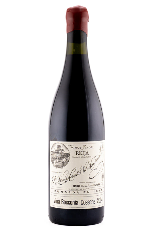 Lopez de Heredia Rioja Gran Reserva Bosconia 2004