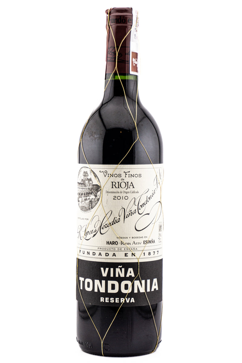 Lopez de Heredia Rioja Reserva Vina Tondonia 2010