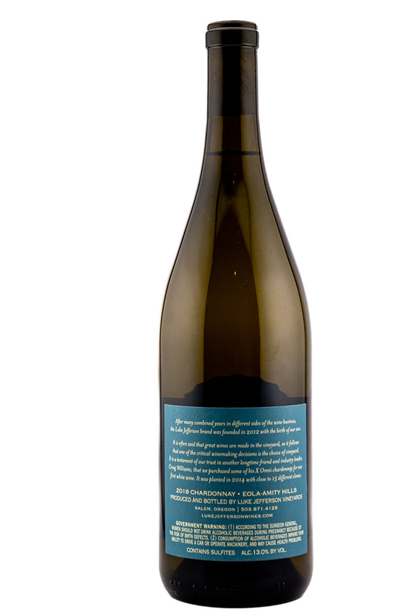 Luke Jefferson Vineyards X Omni Vineyard Chardonnay 2018