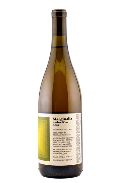 Marginalia Walla Walla Amber Wine Marsanne 2019