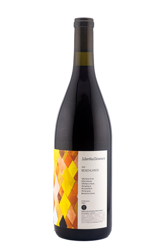 Martha Stouman Benchlands Red Blend 2022