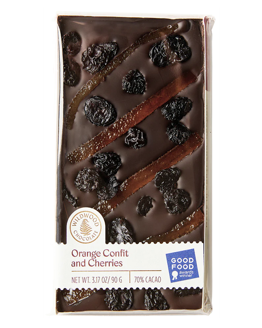 Wildwood Chocolate Orange Confit and Cherries