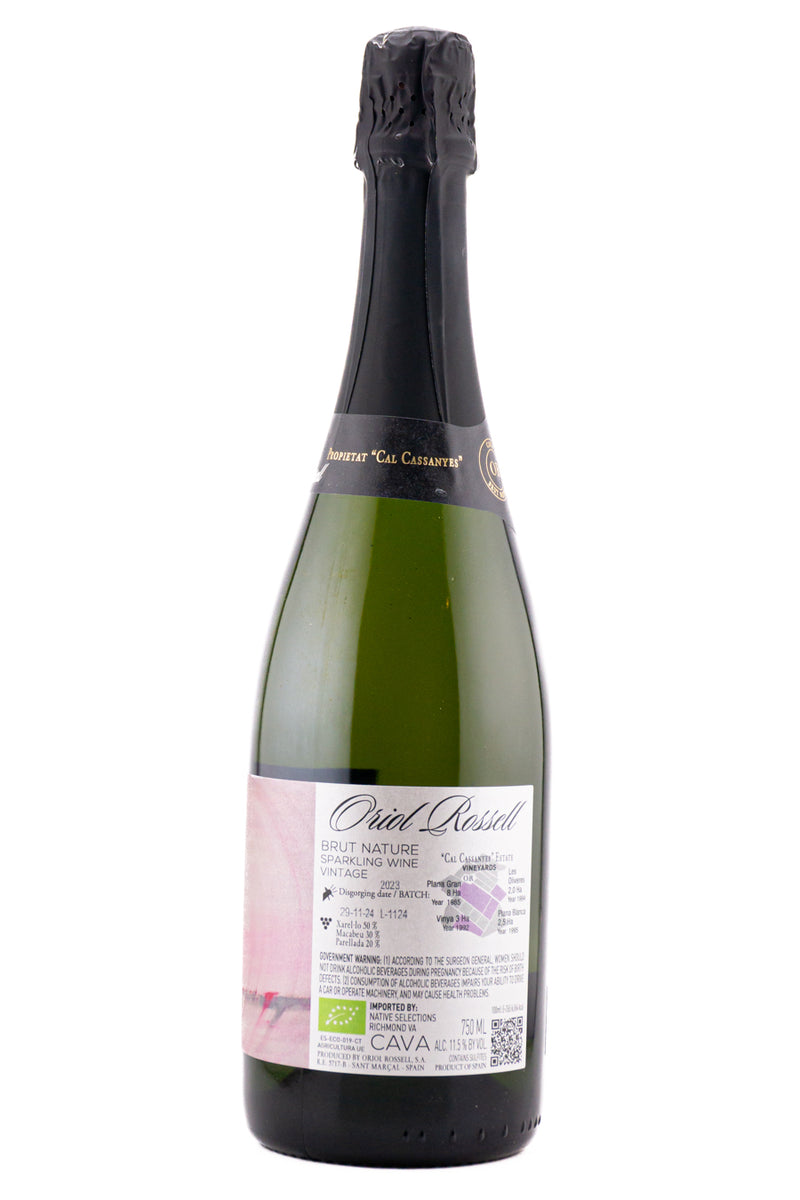 Oriol Rossell Cava Brut Nature 2023