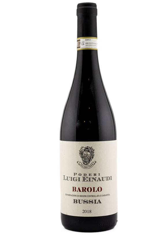 Poderi Luigi Einaudi Barolo Bussia 2018