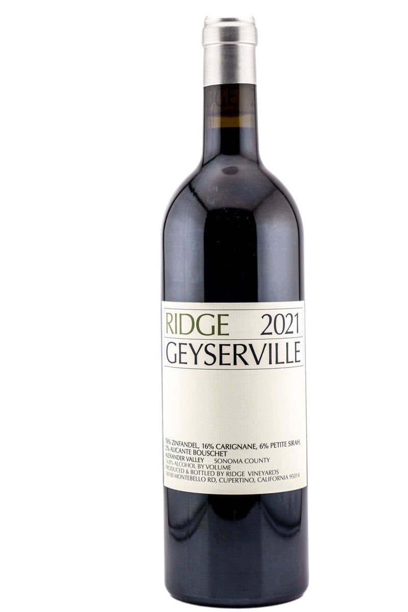 Ridge Geyserville 2021