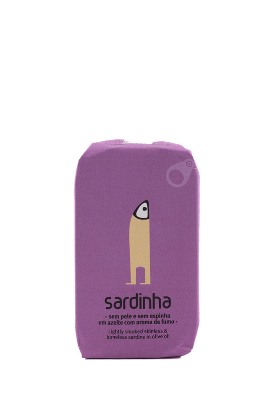 Sardinha sem Pele e sem Espinha em Azeite com Aroma de Fumo