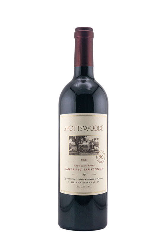 Spottswoode Napa Valley Estate Cabernet Sauvignon 2021