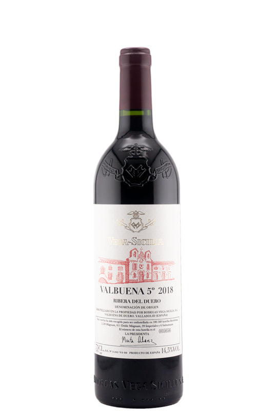 Vega Sicilia Ribeira del Duero Valbuena 5° 2018