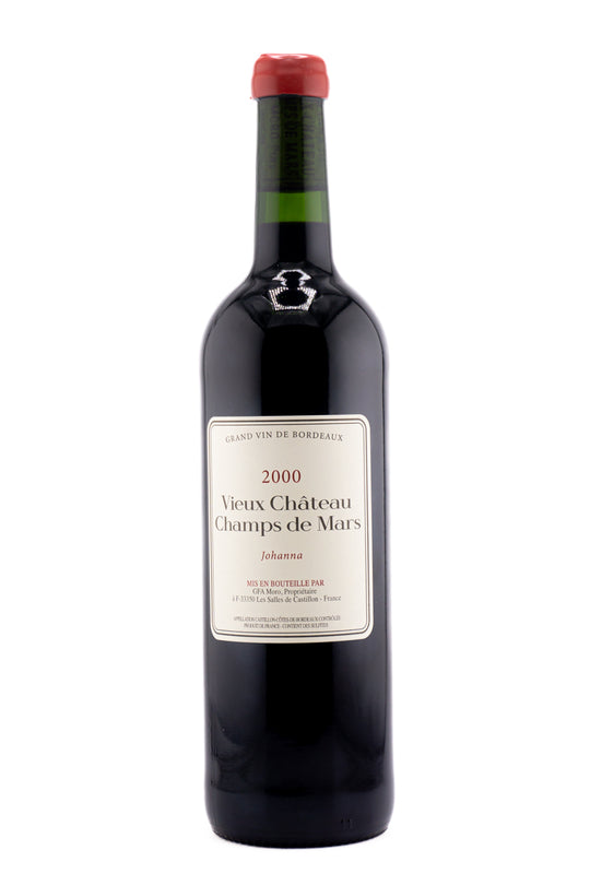 Vieux Chateau Champs de Mars Castillon-Cotes de Bordeaux Johanna 2000